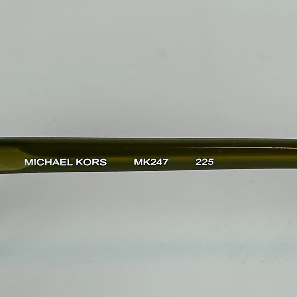 Michael Kors MK247 Womens Eyeglasses Frame Black Tortoise Full Rim 49-19-135 mm